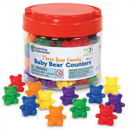 Three Bear Family® Baby Bear™ Counters, Set of 102