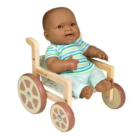 Wooden Doll Wheelchair