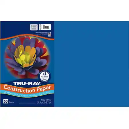 Tru-Ray® Construction Paper, 12" x 18"